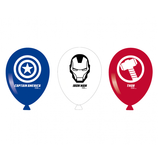 Globos  Avengers   15 Pza.