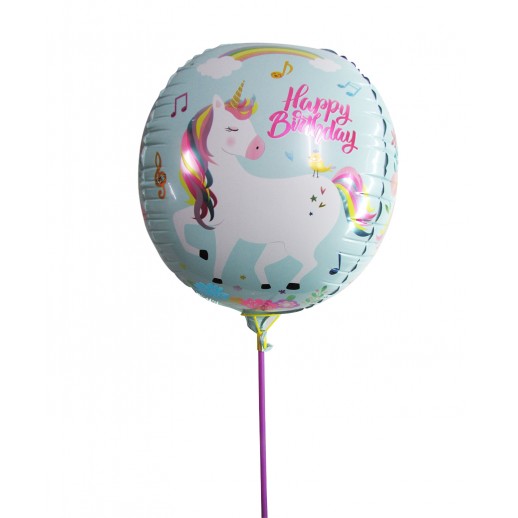 Globo Unicornio Cuadrado