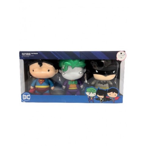 Set De 3 Funkos 7" Joker, Batman Y Superman