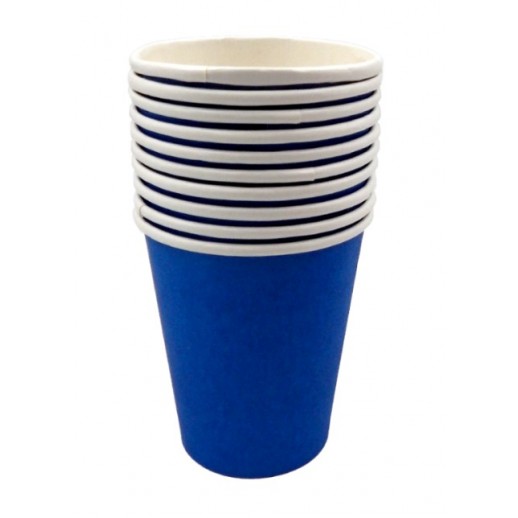 Vaso 9 Oz Azul 8Pza