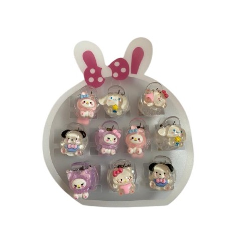 Set Mini Clips Para Cabello Sanrio