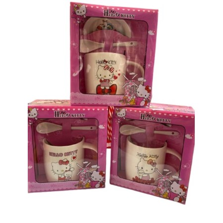 Set De Taza Hello Kitty