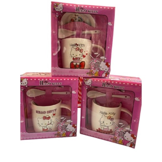 Set De Taza Hello Kitty