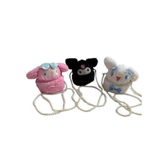 Bandolera Sanrio Estilo Con Perlitas