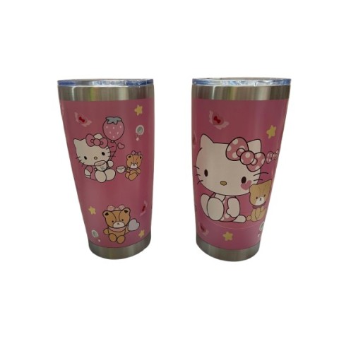 Vaso Metálico Hello Kitty