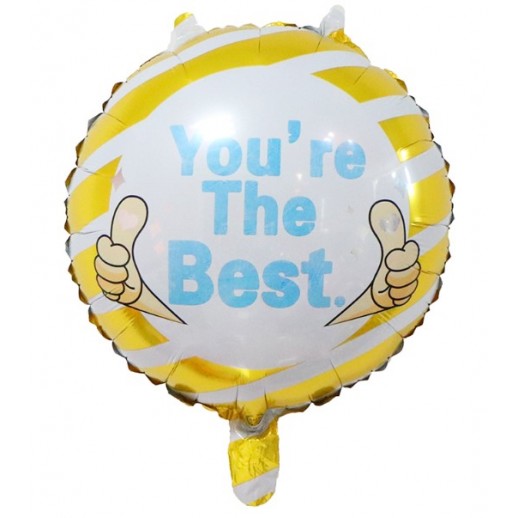 Globo Foil "You Are The Best"