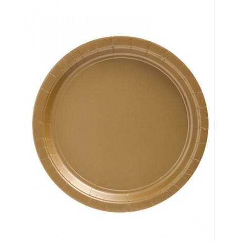 Plato Bronce 7" 8 Pza