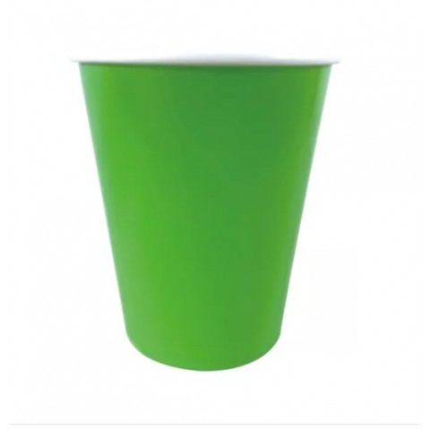 Vaso 9 Oz Verde Claro 8 Pza