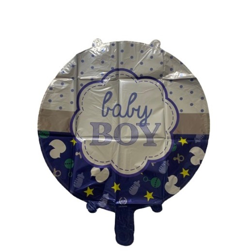 Globo Foil "Baby Boy" Con Diseño #18