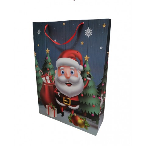 Bolsa Navideña Jumbo "Papá Noel"