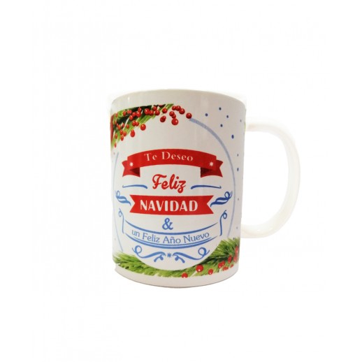 Taza "Feliz Navidad Y Año Nuevo"