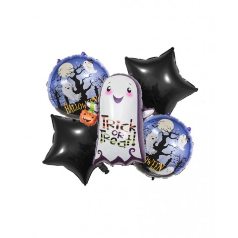 Set Globo "Halloween" Ghost