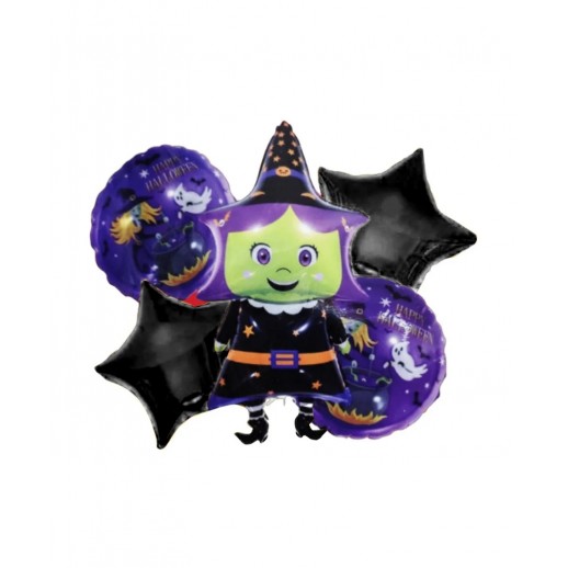 Set Globo "Halloween" Witch